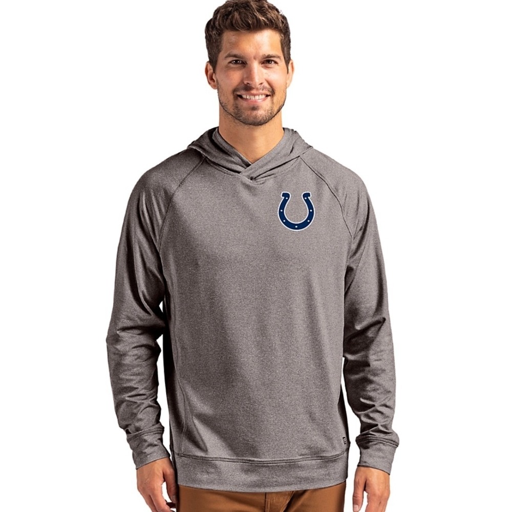Nike Indianapolis Colts NFL Dri-FIT Gray Hoodie Sweatshirt Men's Medium‎